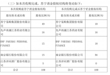 杉德畅刷整理：3.88亿元！南京银行收购苏宁消金41%股权，打算怎么干？