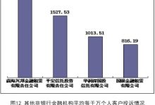 杉德畅刷整理：前海兴邦金租去年下半年在深圳其他非银杉德畅刷机构每千万个人客户投诉量居首