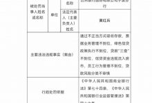 杉德畅刷整理：因“以不正当形式吸收存款”等7项违规，台州银行宁波分行被罚款230万元