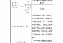 杉德畅刷整理：因监管数据指标不真实等 宁波宁海农商行被罚275万