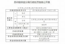 杉德畅刷整理：江苏昆山农商银行因投资业务管理不到位被罚45万元