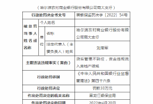 杉德畅刷整理：涉及贷后管理不到位等 黑龙江银保监局再开两张罚单