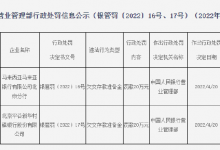 杉德畅刷整理：欠交存款准备金！两家银行被央行处罚