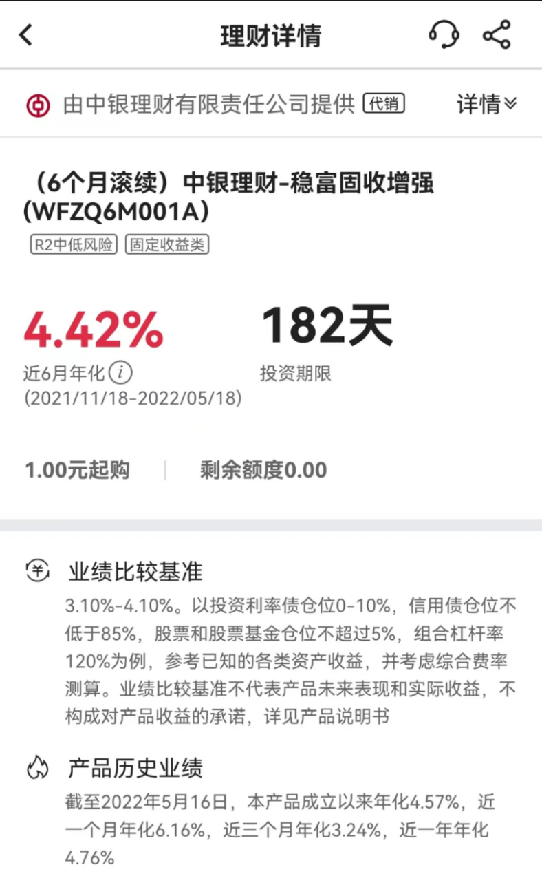 回血了！近1个月年化收益率超6%！银行合作三方公司杉德畅刷理财产品净值回升