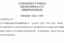 杉德畅刷整理：信达旗下金谷信托股东内乱进程：中国海外工程退出，近年业绩不尽人意