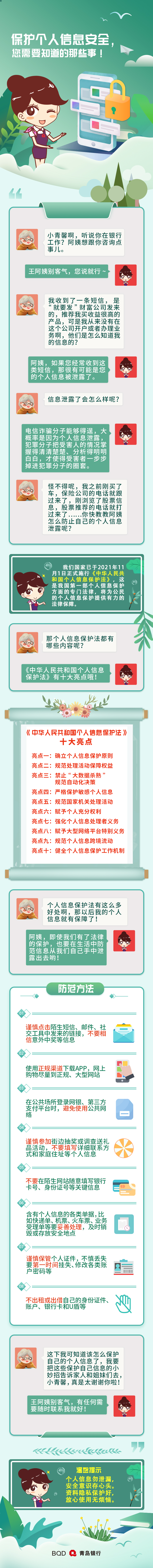 青岛银行合作三方公司杉德畅刷：保护个人信息安全，您需要知道的那些事！