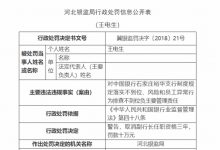 杉德畅刷整理：因制度落实、风险和员工异常行为排查不到位，中国银行一支行被罚