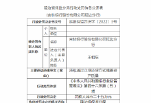 杉德畅刷整理：涉及违规通过以贷还贷方式掩盖资产质量等问题 吉林银行延边分行领多张罚单